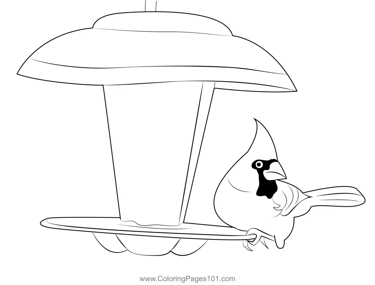 Sparrows Coloring Pages 3