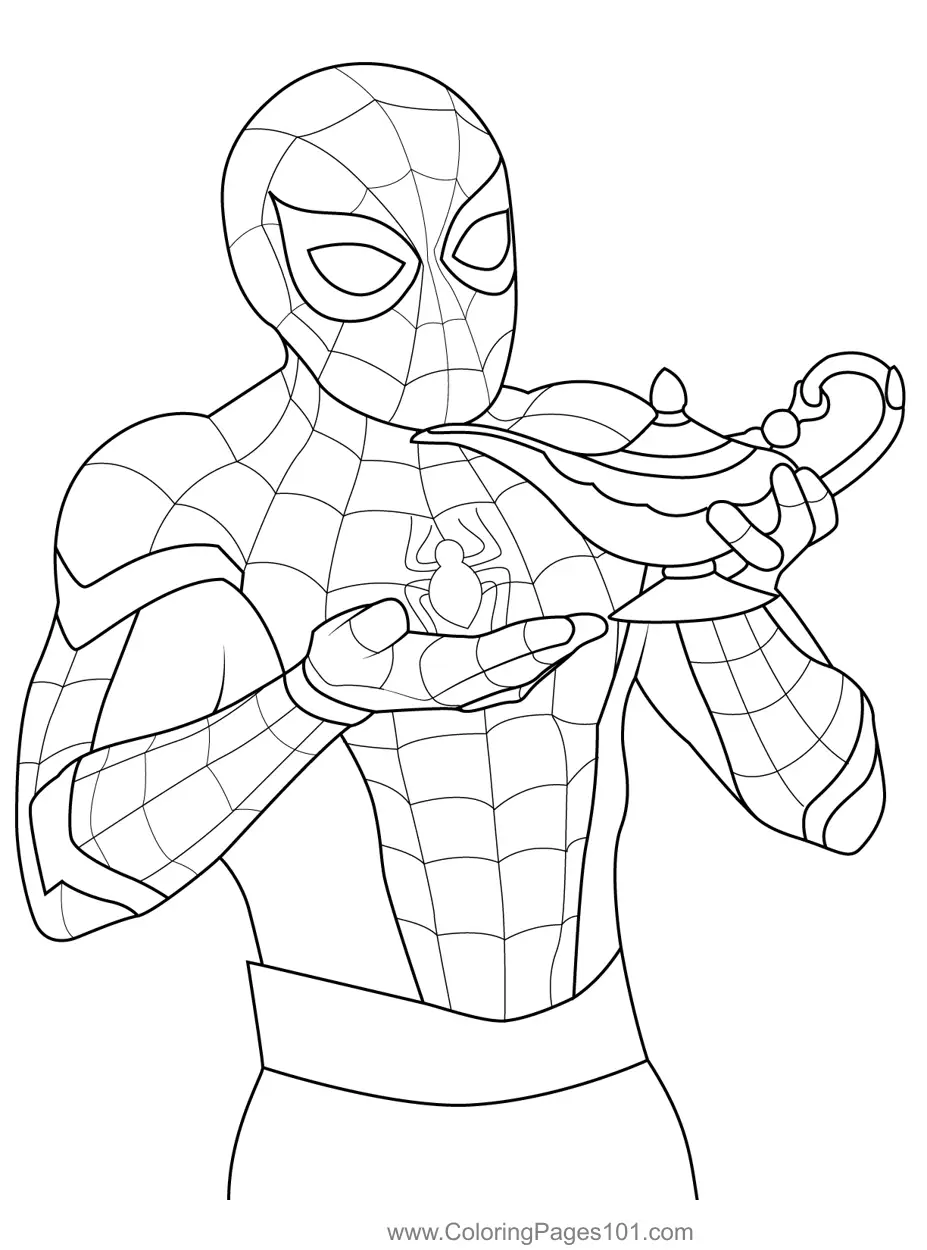 Spider-Man Coloring Pages 5