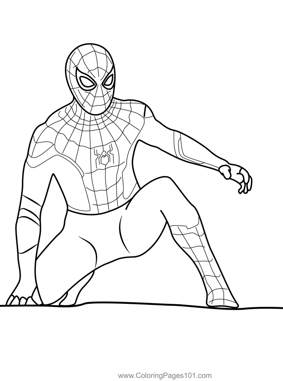 Spidey and His Amazing Friends Coloring Pages 2