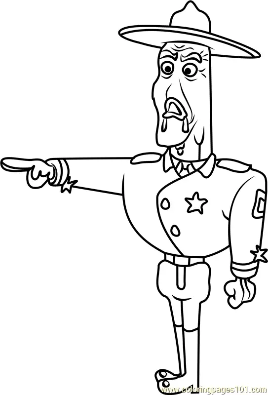 SpongeBob SquarePants Coloring Pages 11