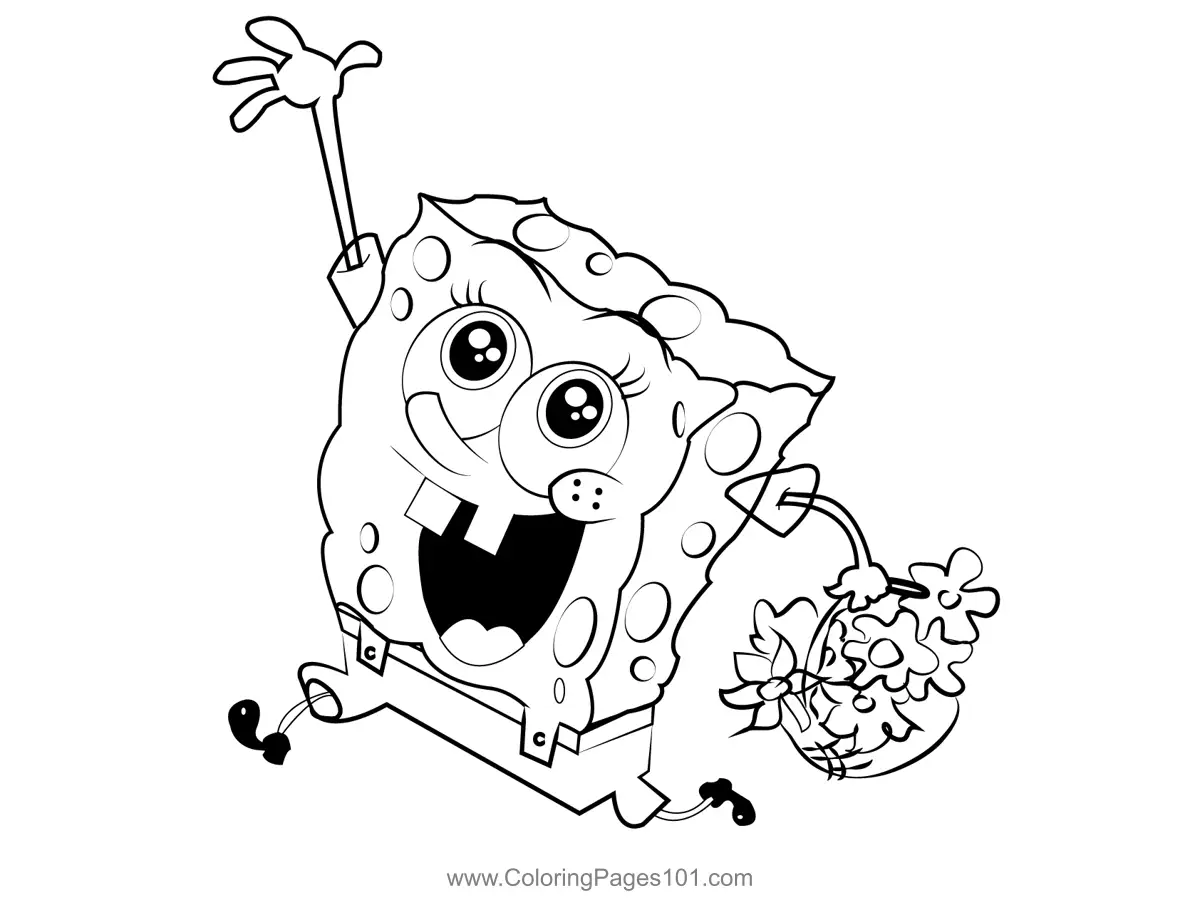 SpongeBob SquarePants Coloring Pages 5