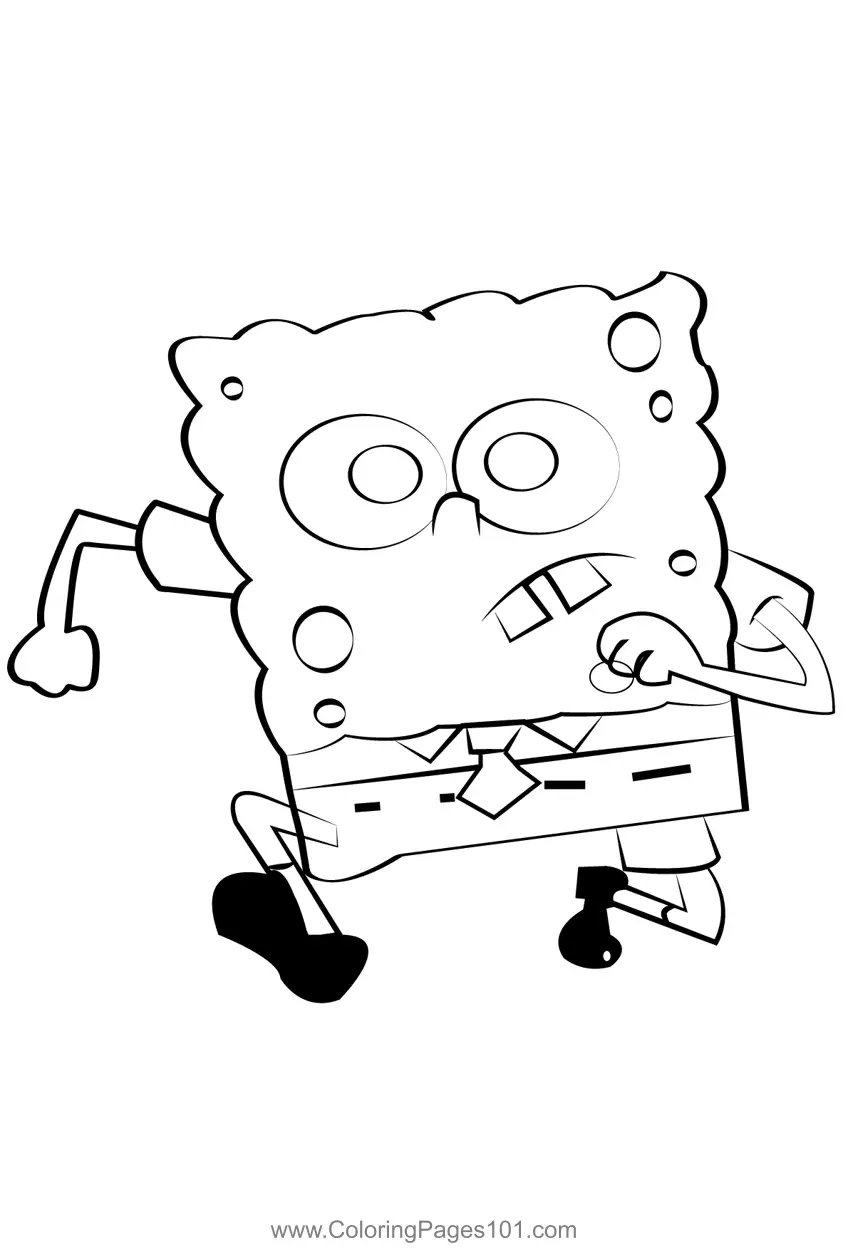 SpongeBob SquarePants Coloring Pages 8