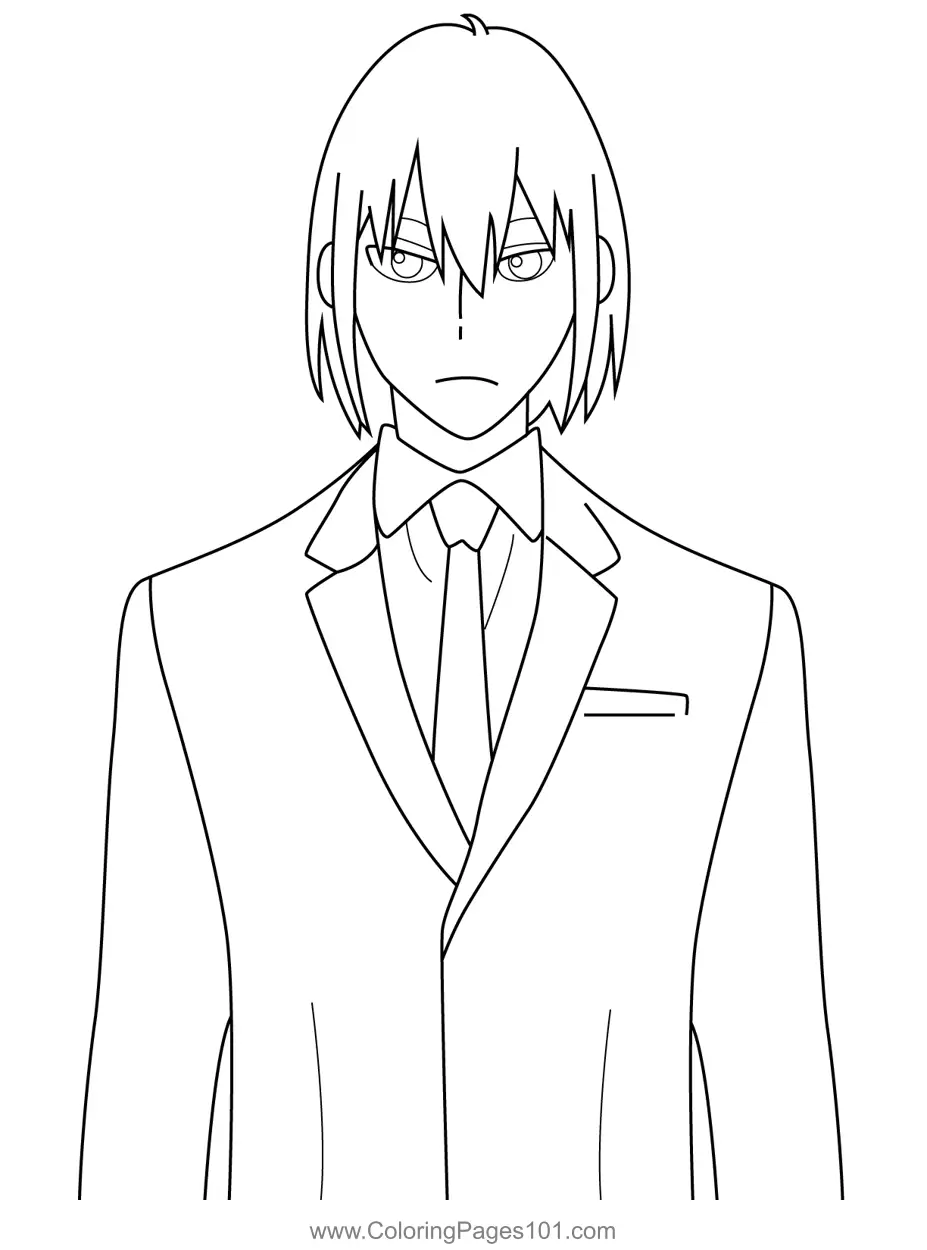 Spy x Family Coloring Pages 1