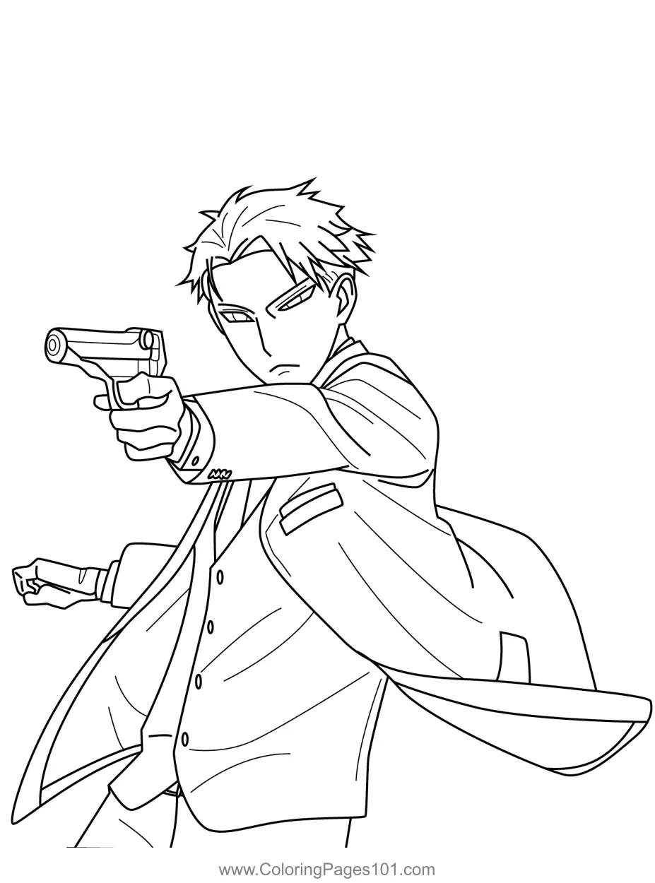 Spy x Family Coloring Pages 5
