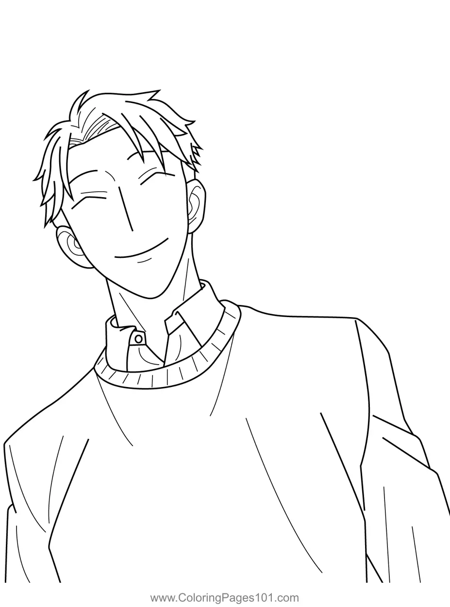 Spy x Family Coloring Pages 7