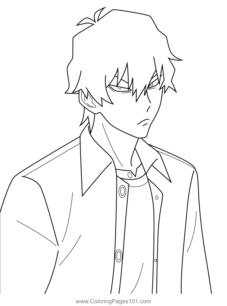 Spy x Family Coloring Pages 9