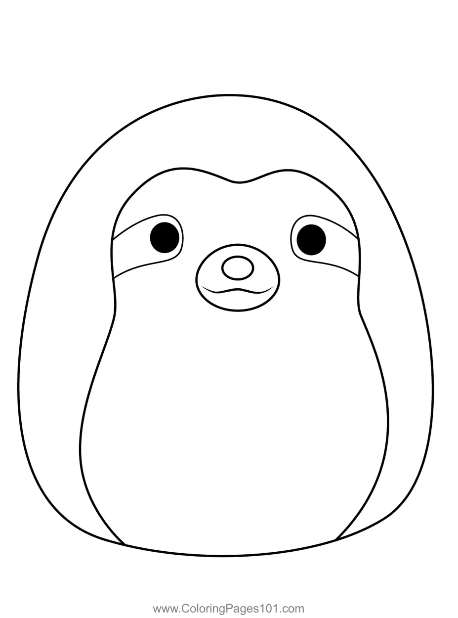 Squishmallows Coloring Pages 1