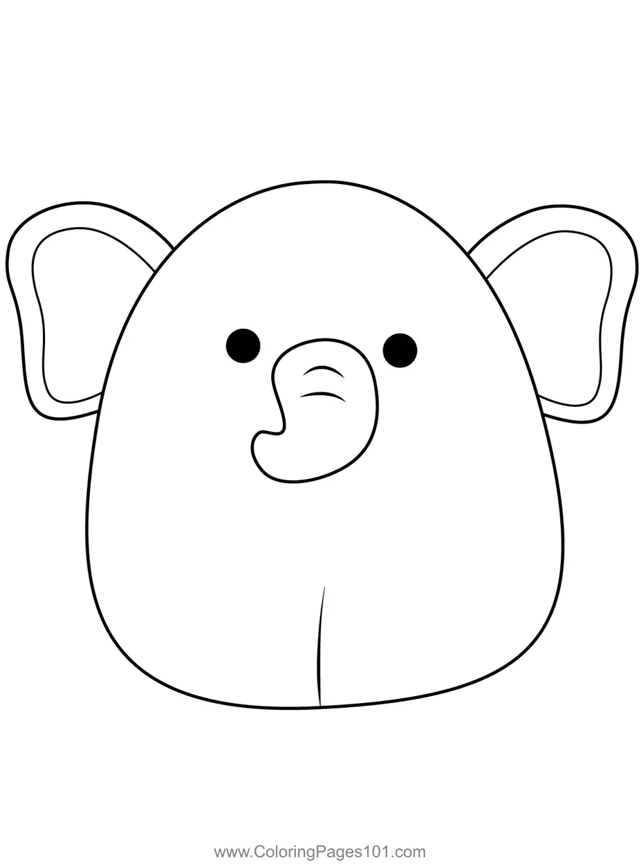Squishmallows Coloring Pages 10
