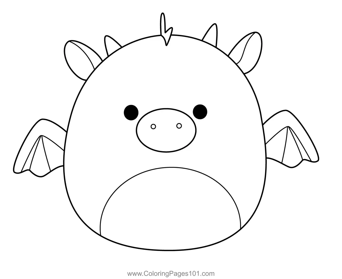 Squishmallows Coloring Pages 11