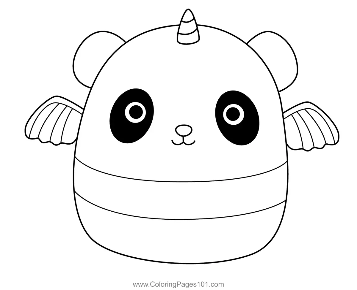 Squishmallows Coloring Pages 6