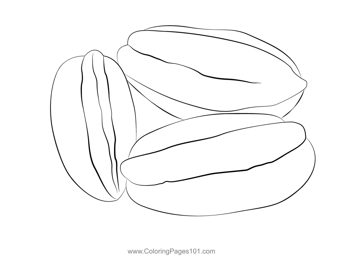 Star Fruit Coloring Pages 3
