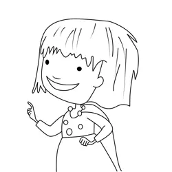 Stella and Sam Coloring Pages 1