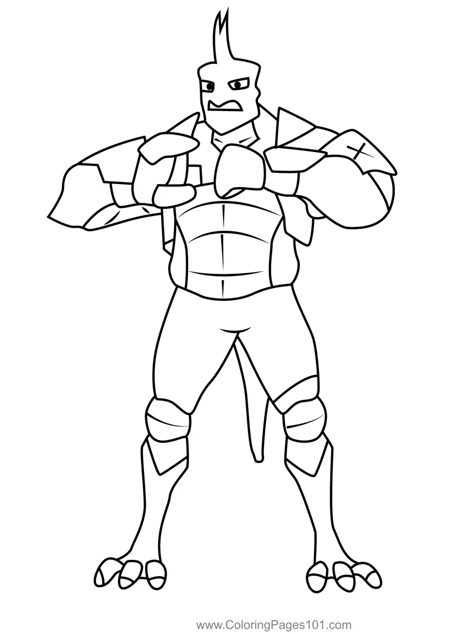 Storm Hawks Coloring Pages 6