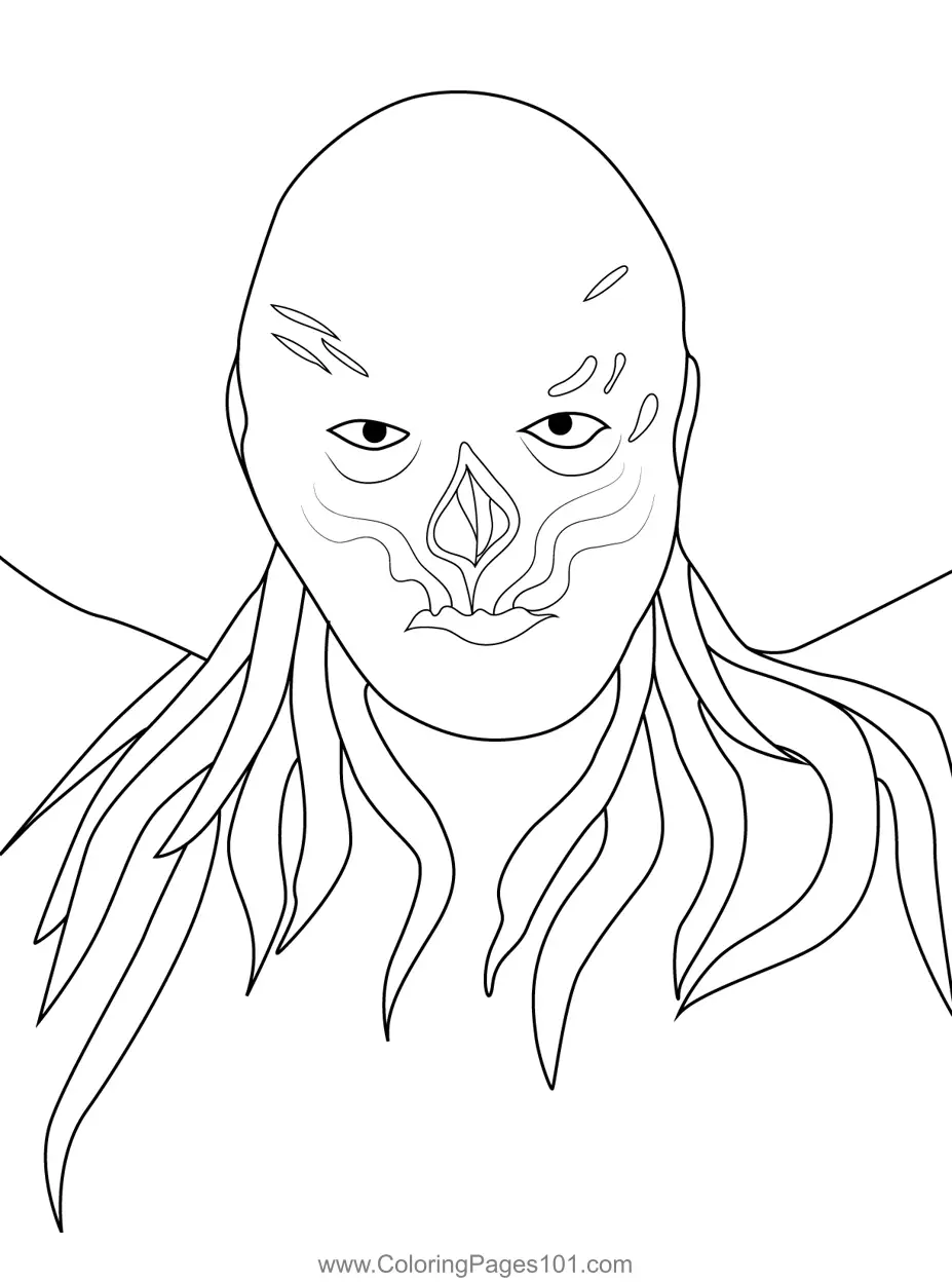 Stranger Things Coloring Pages 11