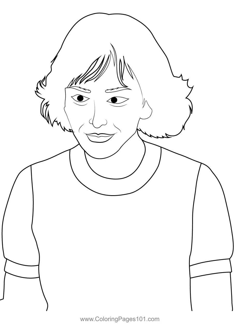 Stranger Things Coloring Pages 9