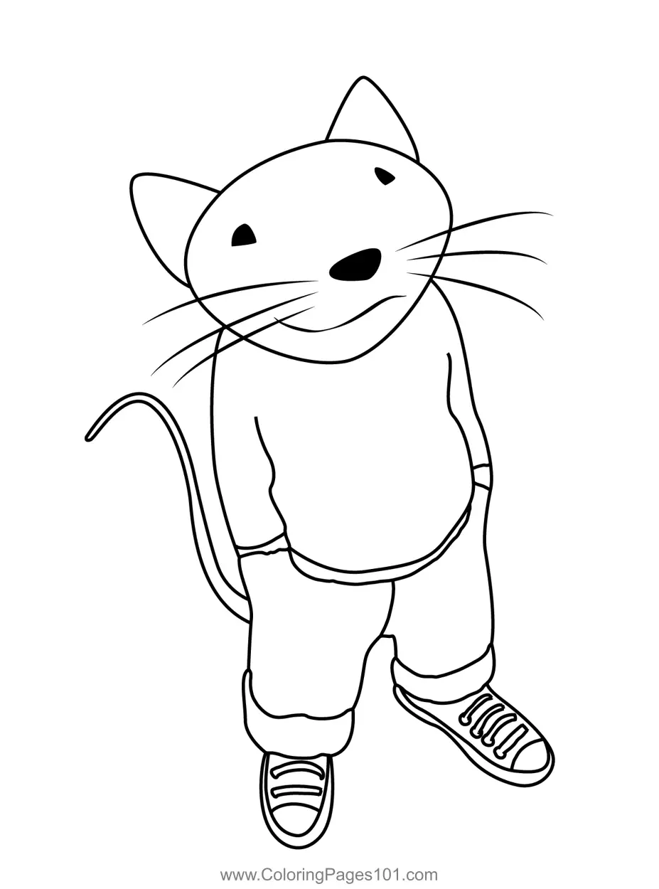 Stuart Little Coloring Pages 1