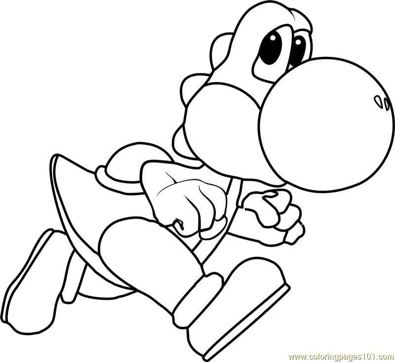 Super Mario Coloring Pages 1