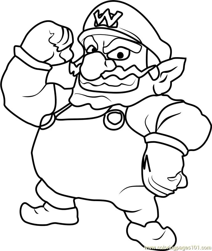 Super Mario Coloring Pages 3