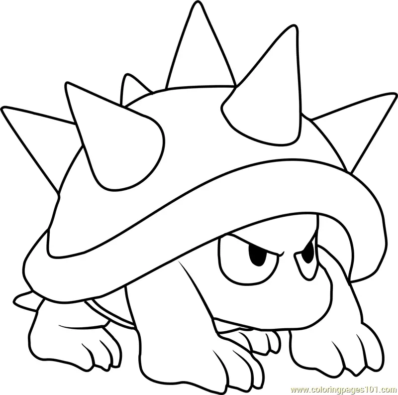 Super Mario Coloring Pages 9