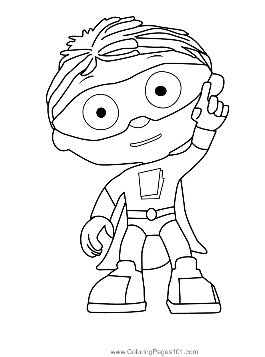 Super Why Coloring Pages 5