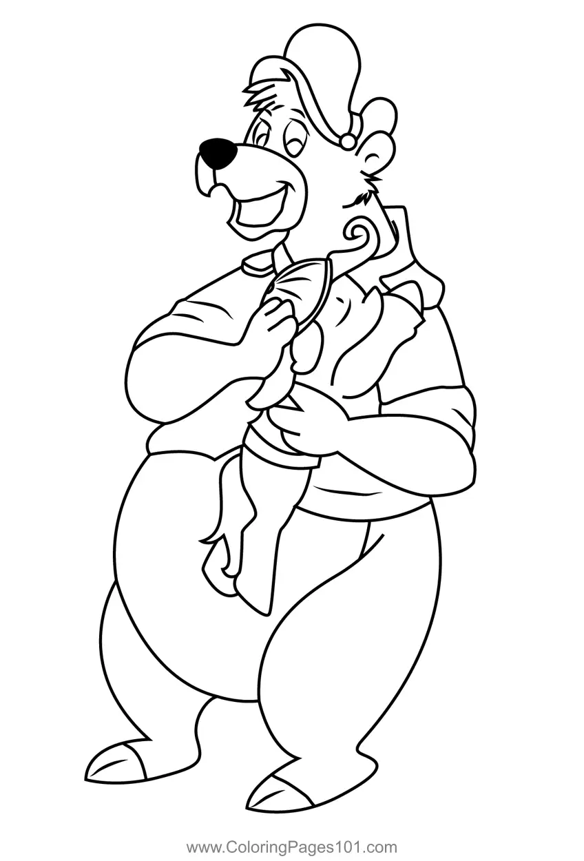 TaleSpin Coloring Pages 1