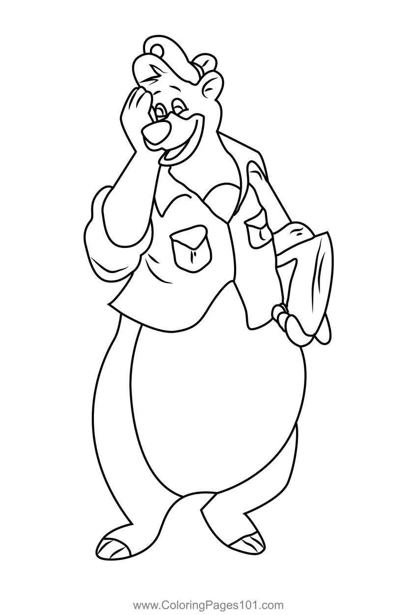 TaleSpin Coloring Pages 4