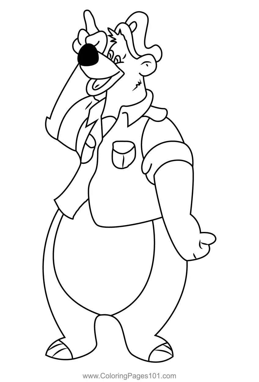 TaleSpin Coloring Pages 6