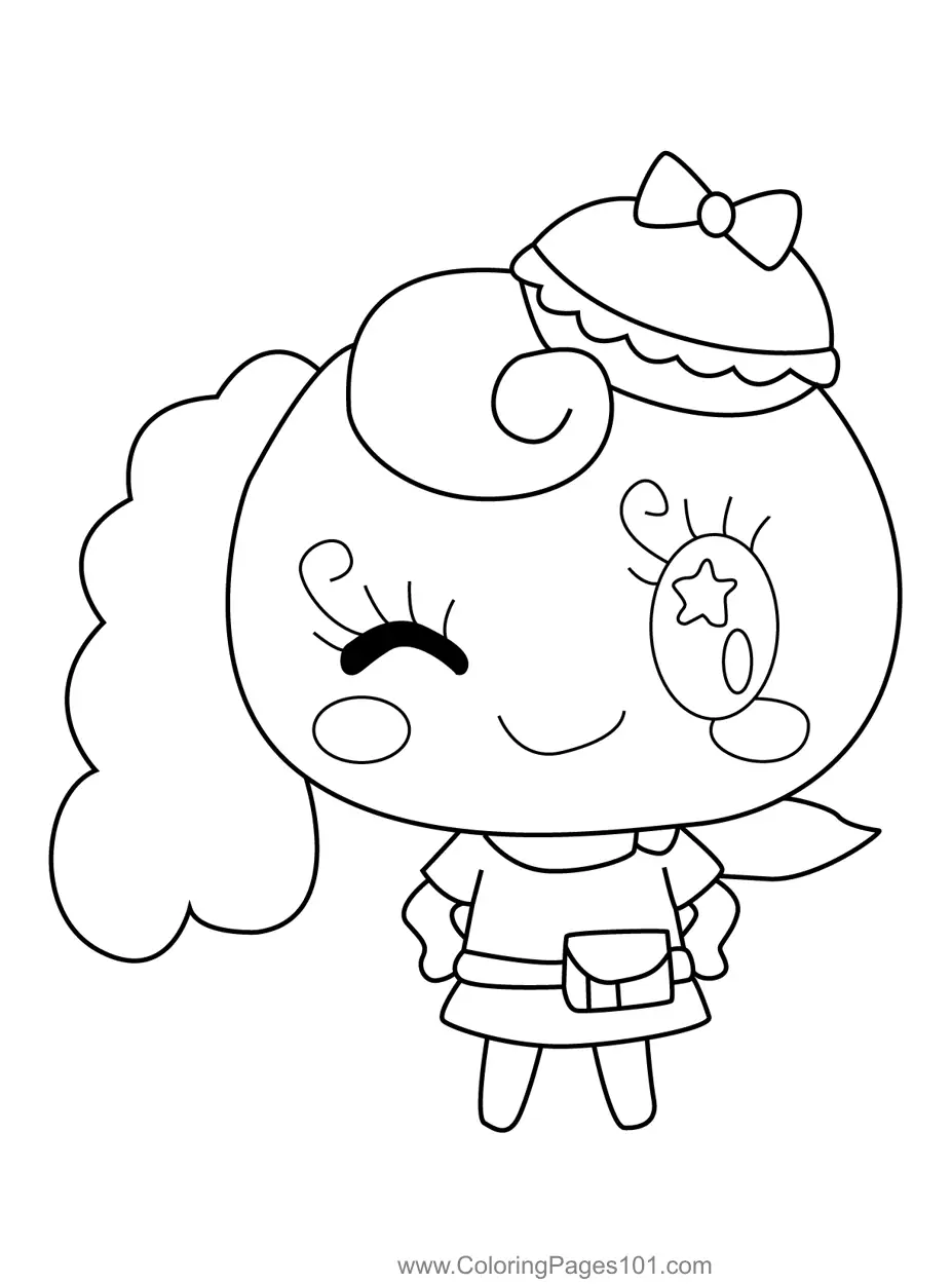 Tamagotchi Coloring Pages 11