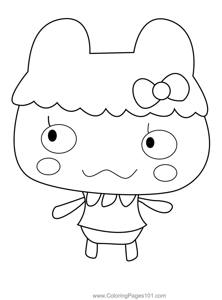 Tamagotchi Coloring Pages 2