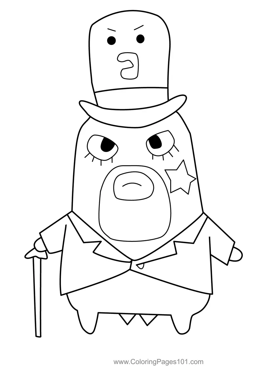 Tamagotchi Coloring Pages 8