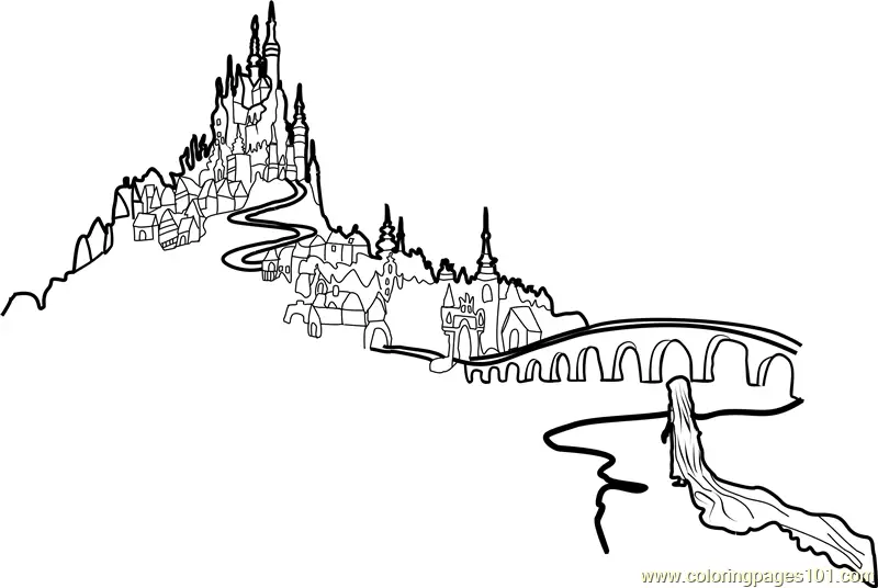 Tangled Coloring Pages 1