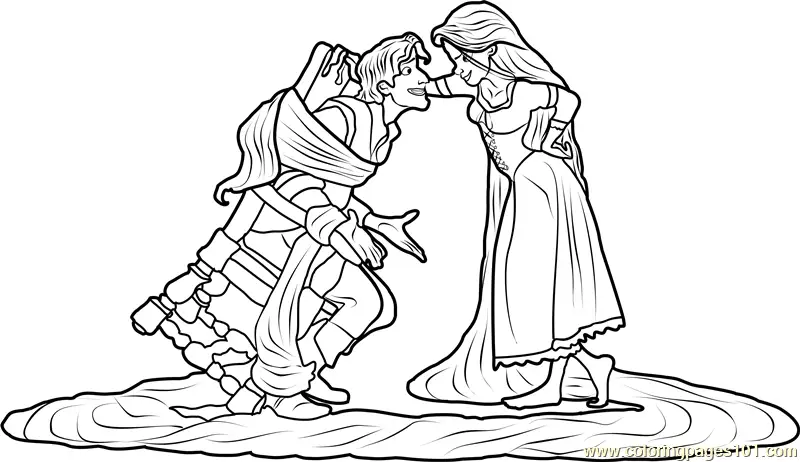 Tangled Coloring Pages 3