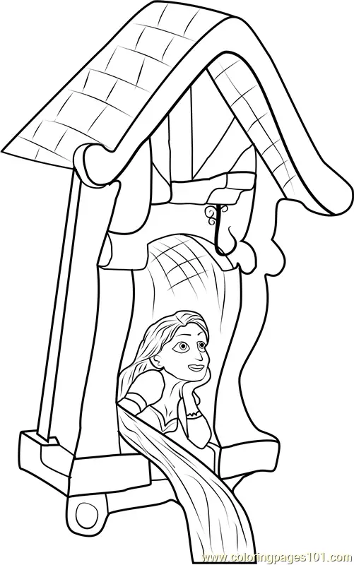 Tangled Coloring Pages 7