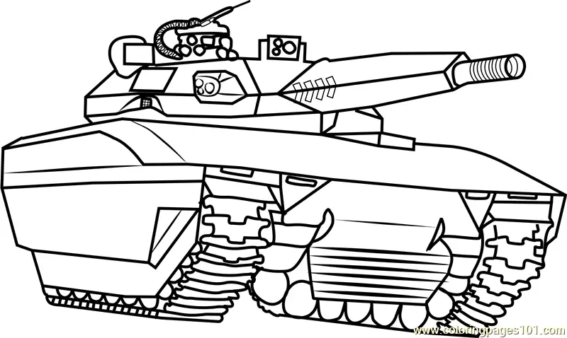 Tanks Coloring Pages 11