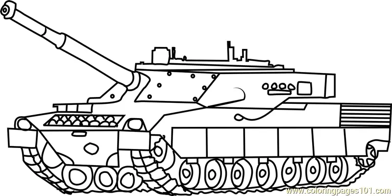 Tanks Coloring Pages
