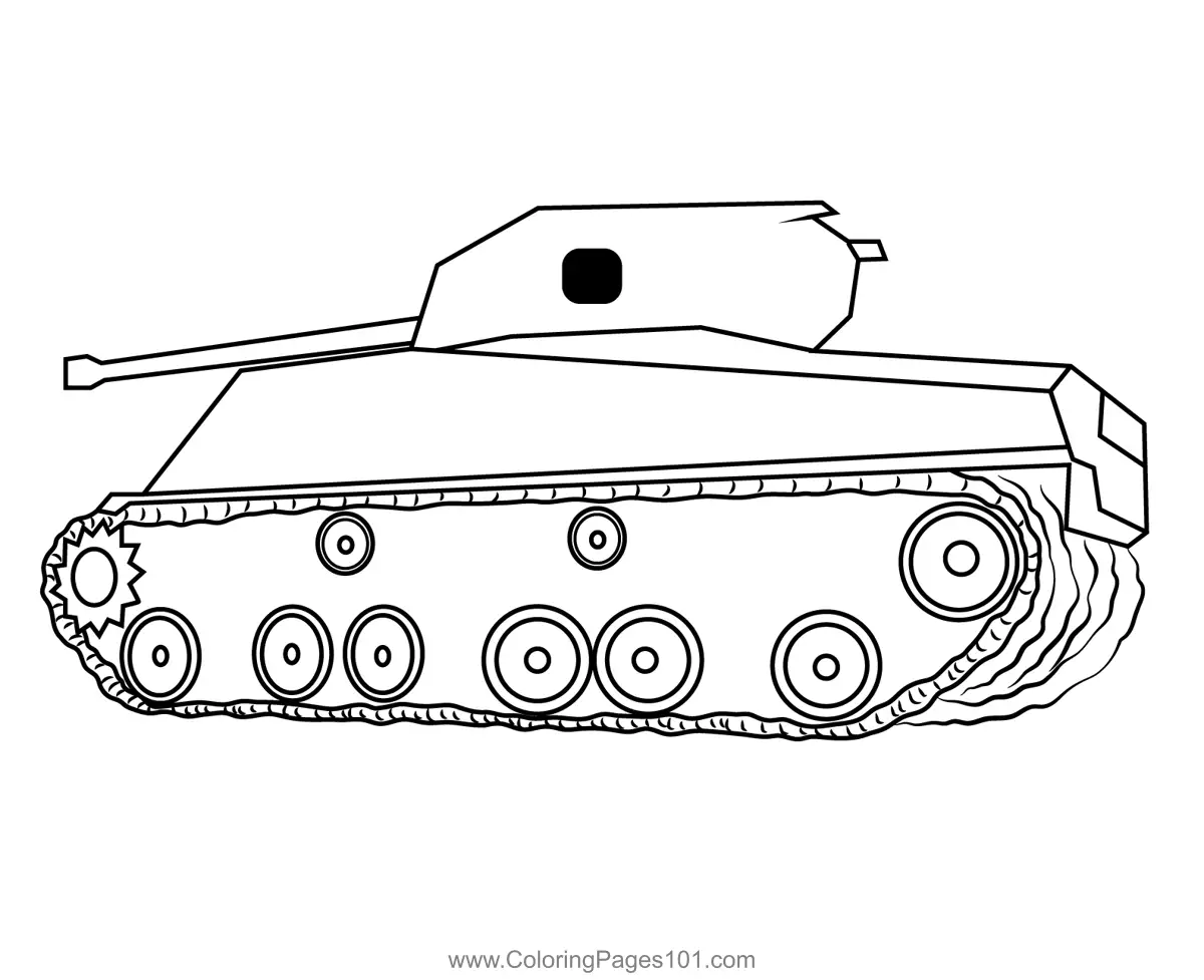 Tanks Coloring Pages 2