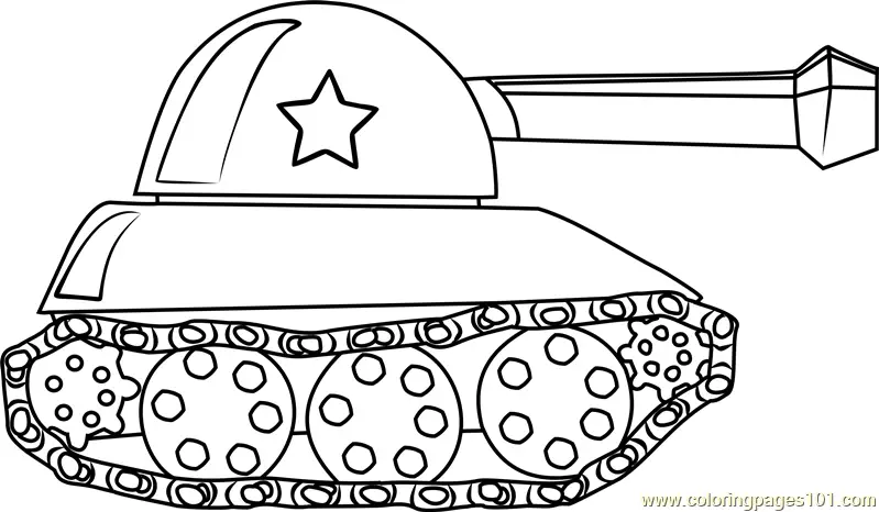 Tanks Coloring Pages 4