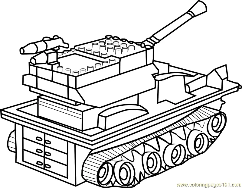 Tanks Coloring Pages 8