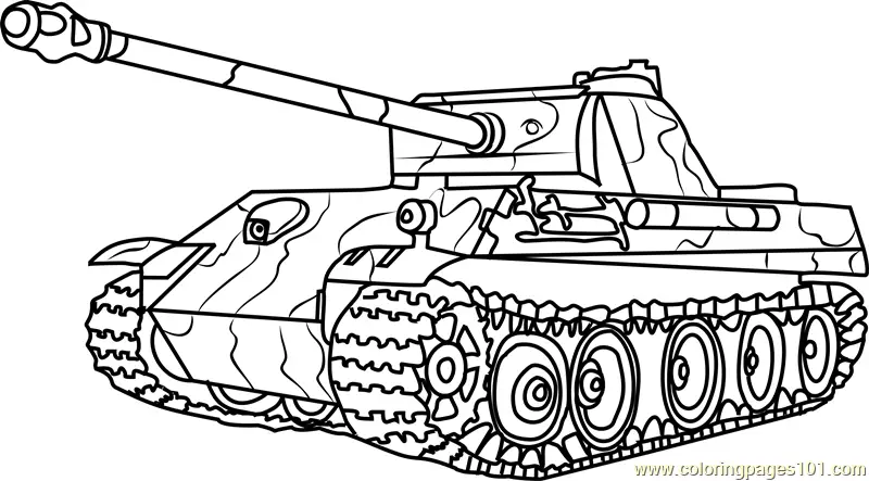 Tanks Coloring Pages 9