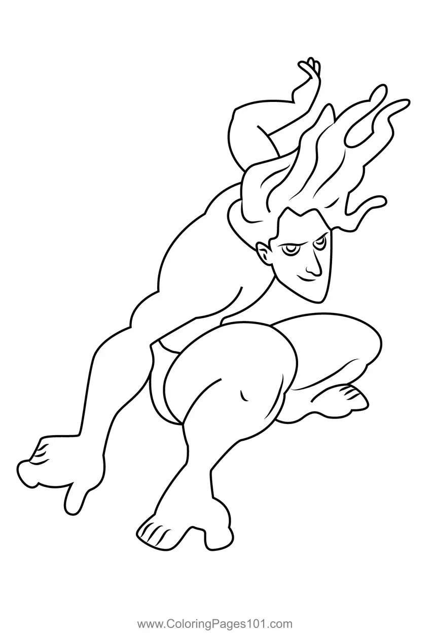 Tarzan Coloring Pages 6