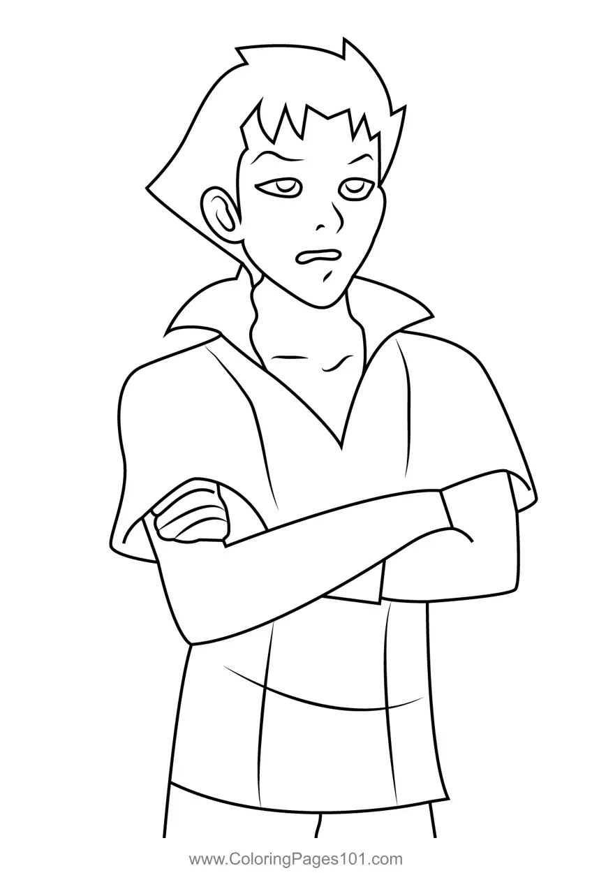 Team Galaxy Coloring Pages 3