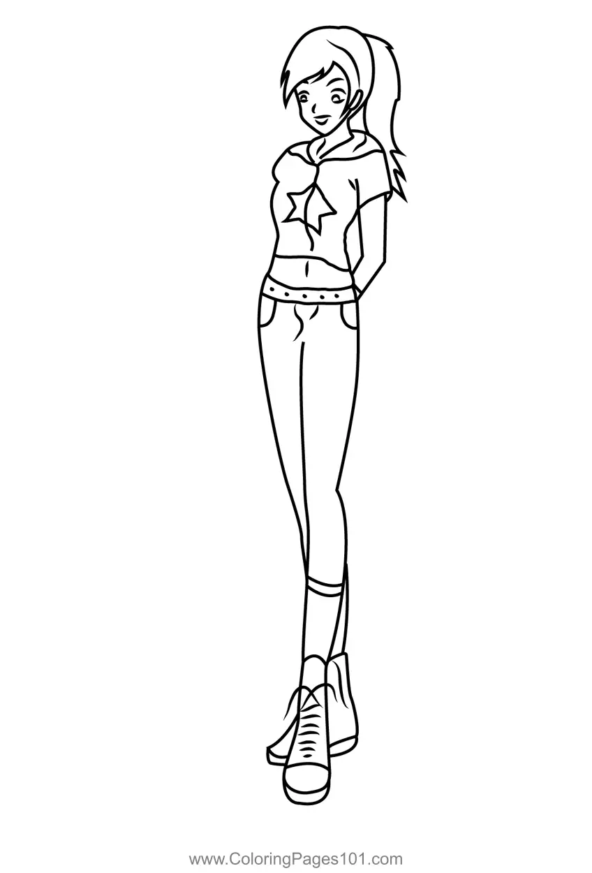 Team Galaxy Coloring Pages 7
