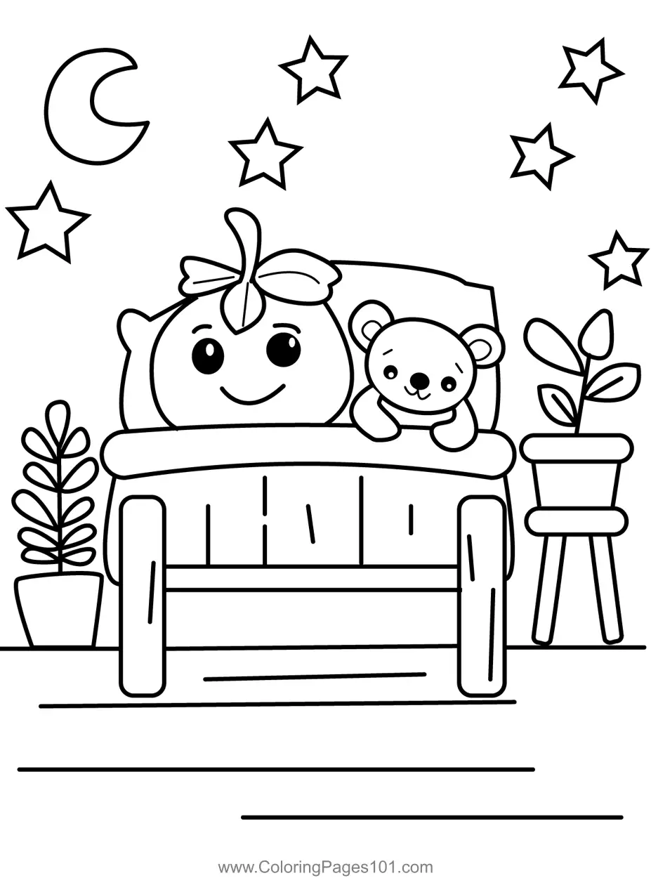 Teddy Bear Coloring Pages 4