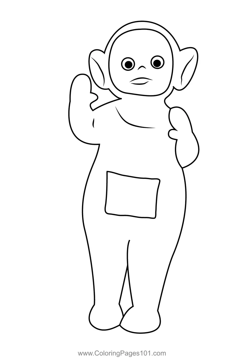 Teletubbies Coloring Pages 1