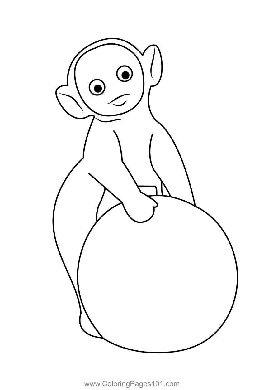 Teletubbies Coloring Pages 10
