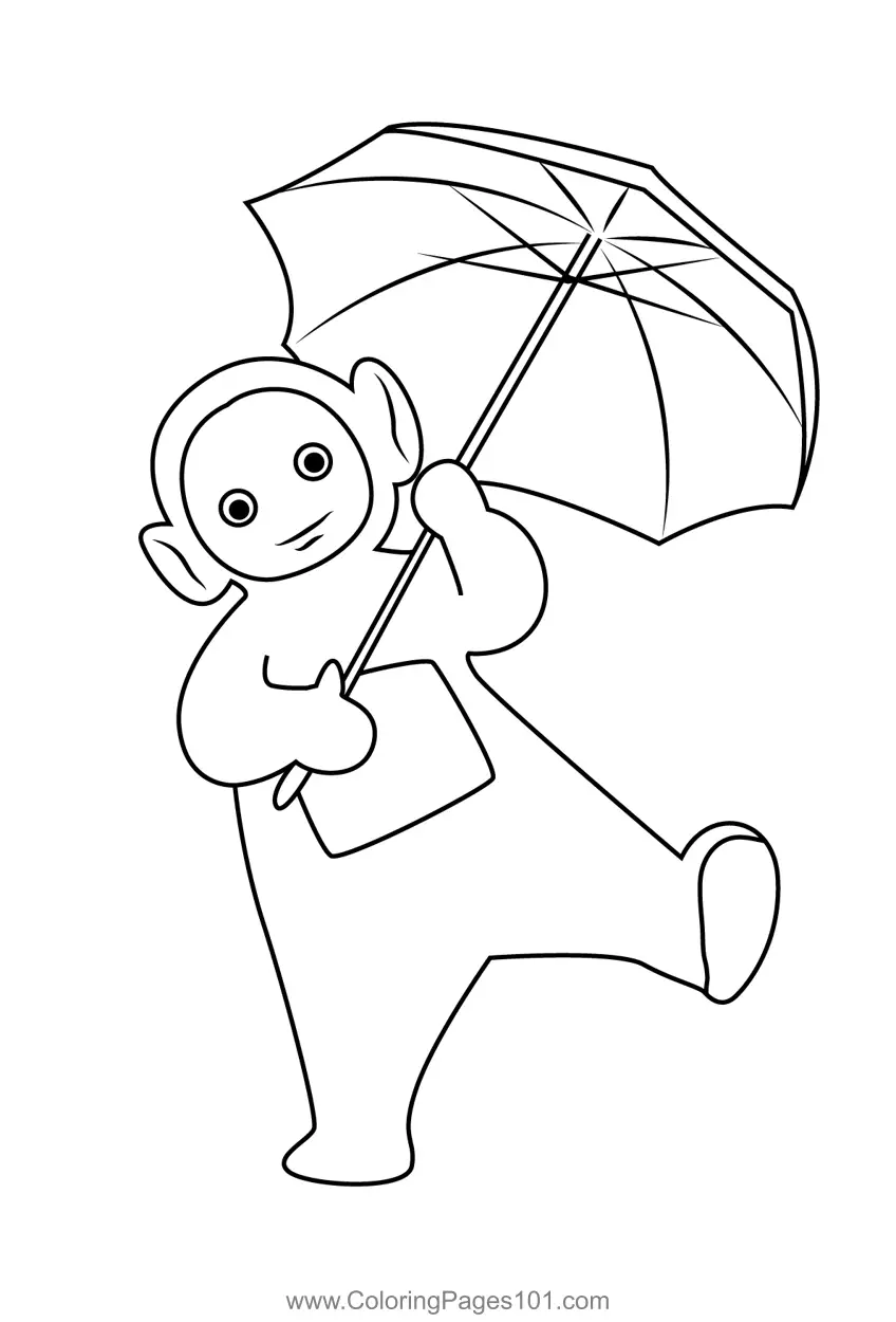 Teletubbies Coloring Pages 11