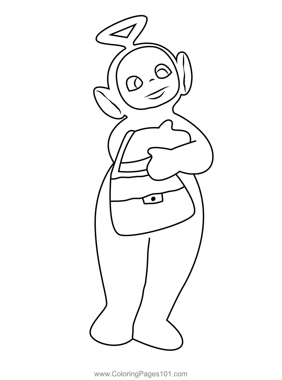 Teletubbies Coloring Pages 2