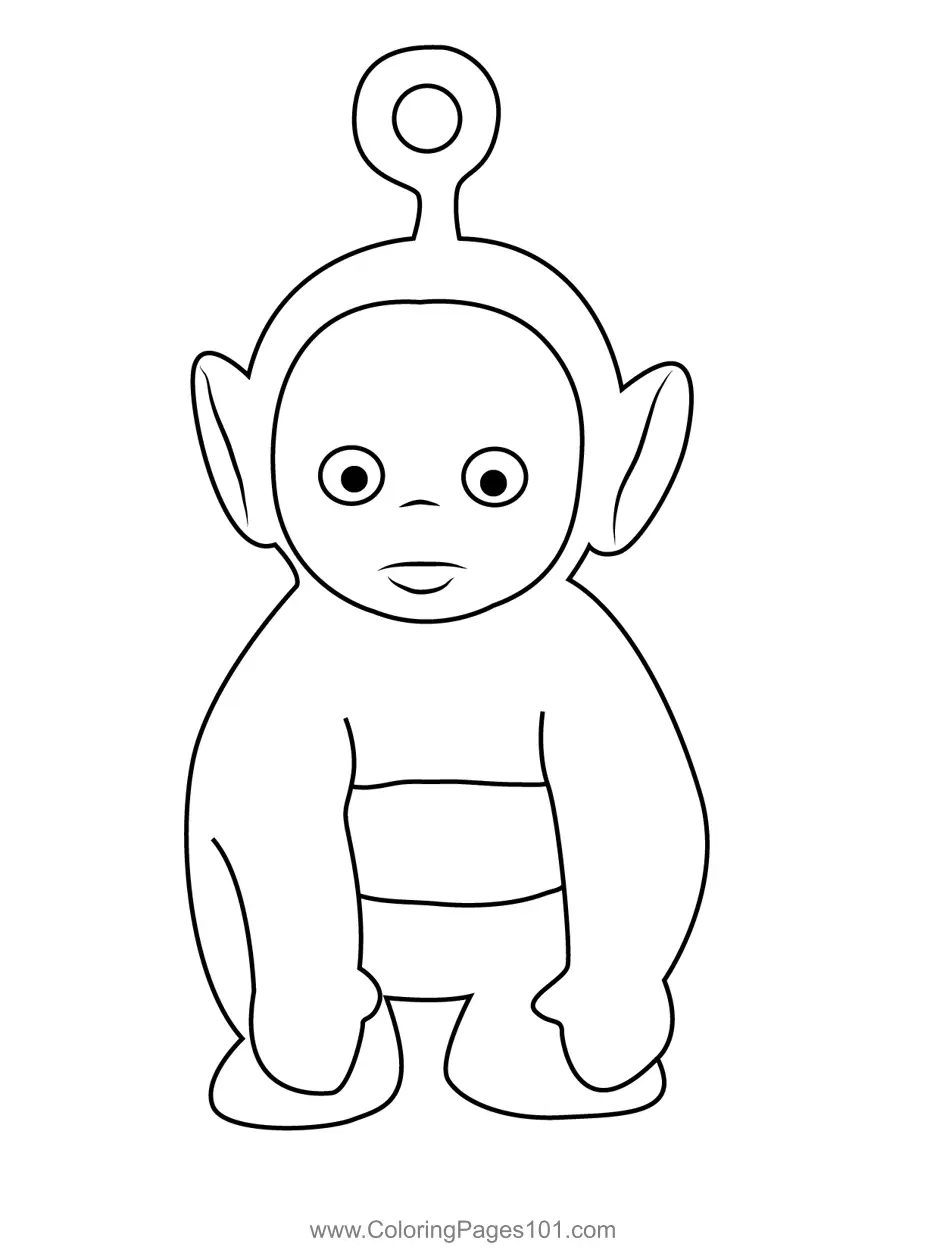Teletubbies Coloring Pages 3