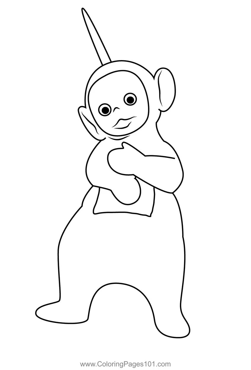 Teletubbies Coloring Pages 4