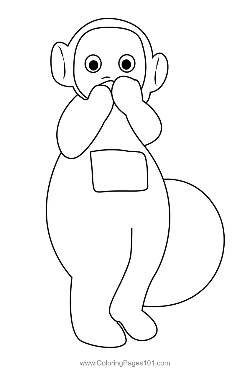 Teletubbies Coloring Pages 9